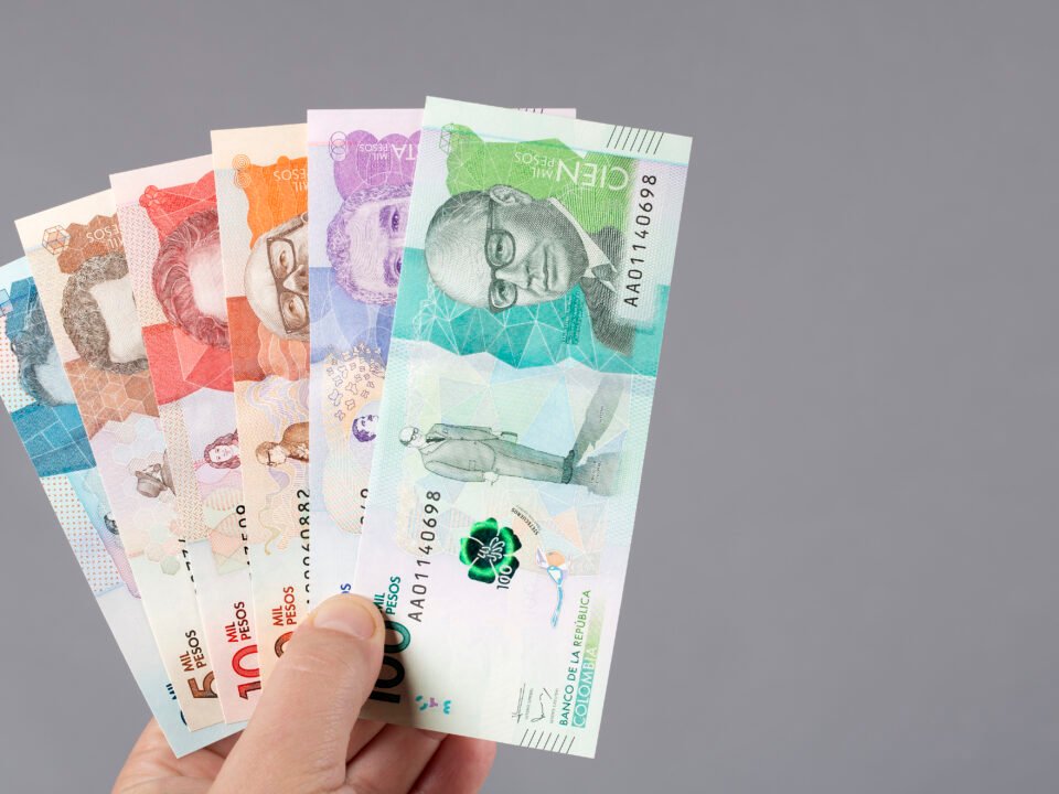 Billetes de peso colombiano