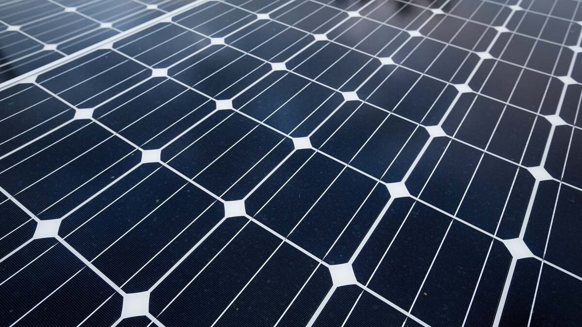 Textura de paneles solares